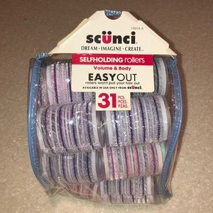 SCUNCI Selfholding rollers. 29 pieces. Like new